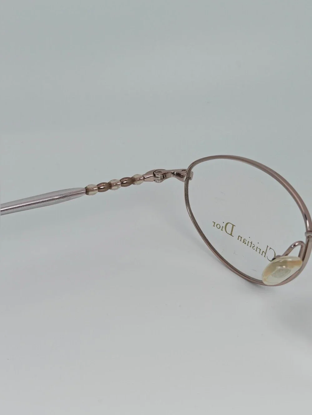 Dior CD 3584. Rose Gold. Fault. Women's Light Rose Gold Oval Glasses